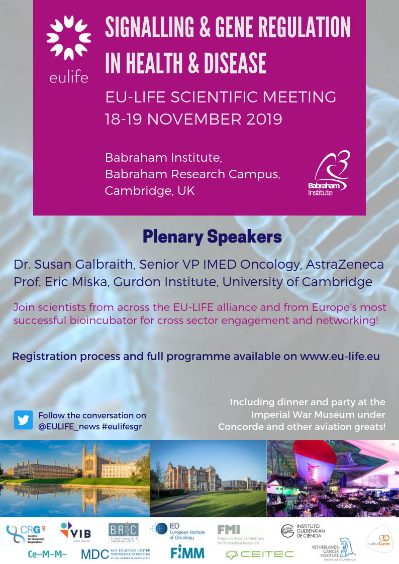 EU-LIFE Scientific meeting poster 2019