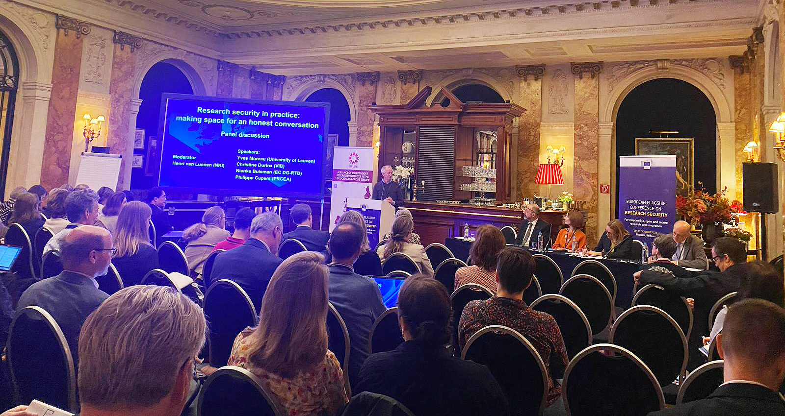 EU-LIFE session “Research security in practice: making space for an honest conversation”