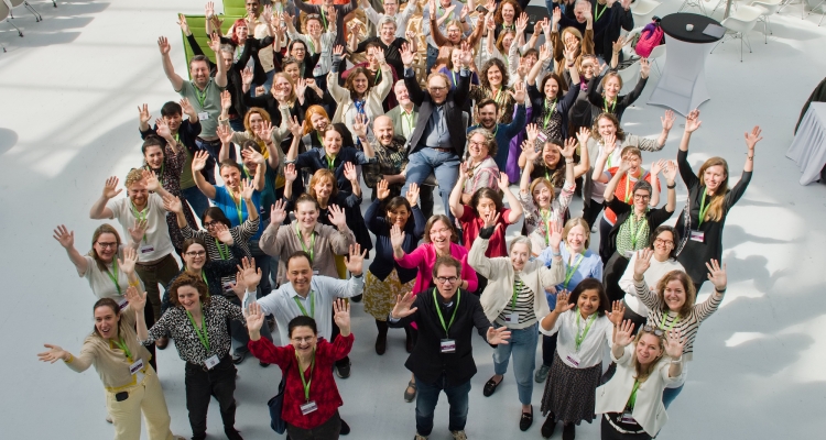 Group photo of the EU-LIFE Community Meeting 2025 in CEITEC, Brno, Czech Republic