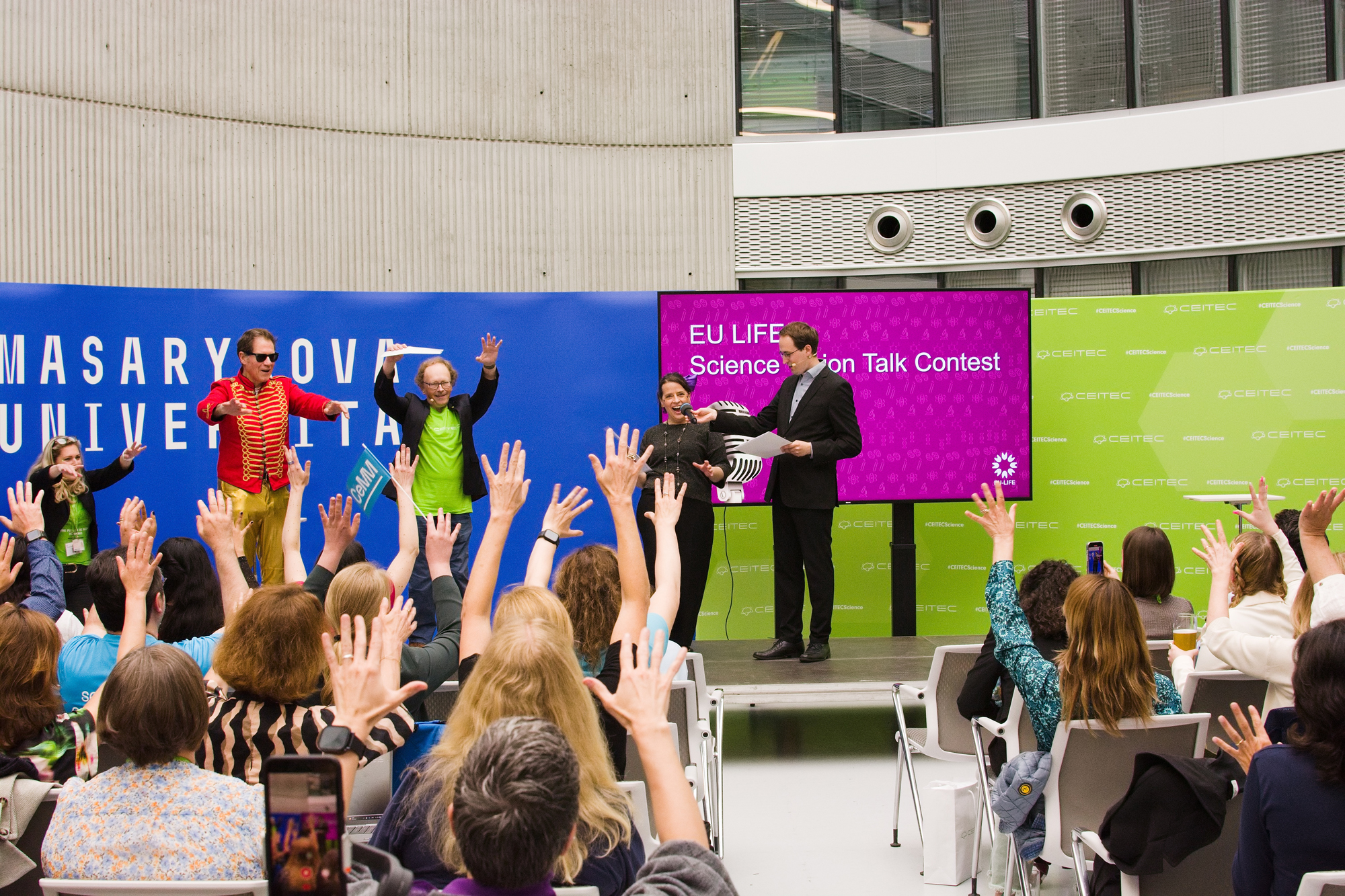 Award ceremony of the EU-LIFE Science Vision Talk Contest 2025
