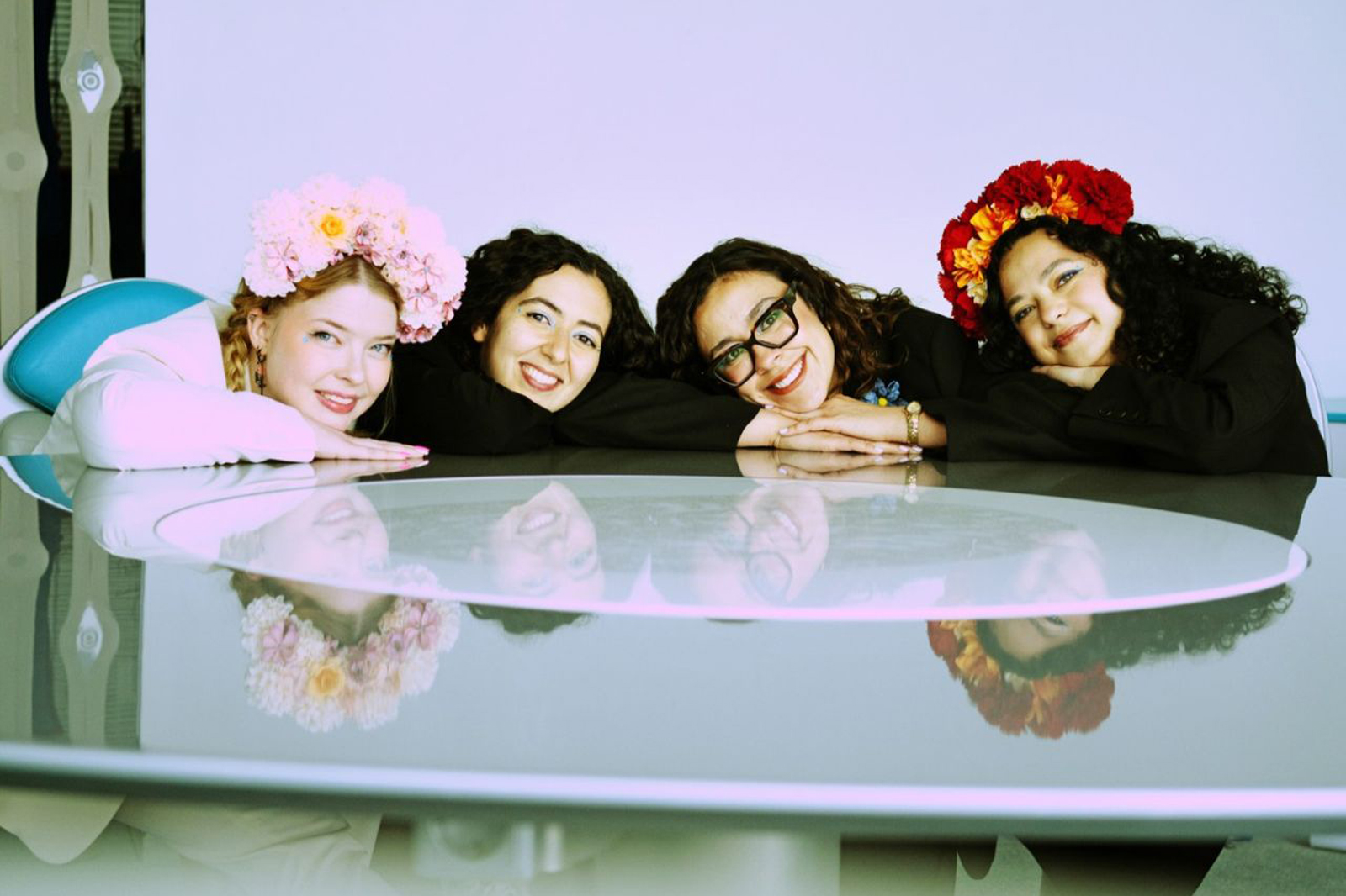 Tatyana Tyschuk, Carolina Mangana Monteiro, Brianda L. Santini, and Fatma Öykü Elaslan © Franzi Kreis / CeMM