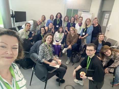 EU-LIFE Science Communication and GEDI WGs at the Inclusive Communication Workshop with Robin Craig, Wellcome Trust.