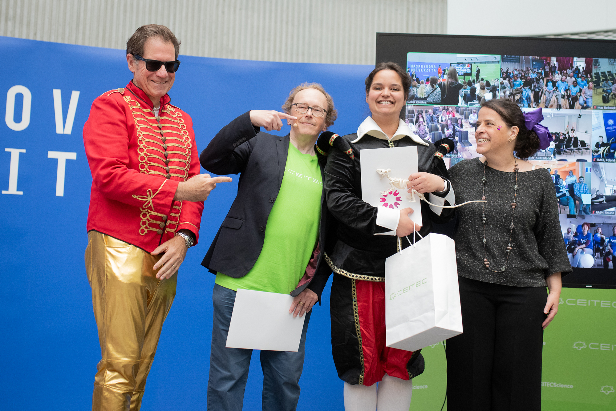 Mafalda Araújo Pereira receives the second most voted-for award of the EU-LIFE Science Vision Talk Contest 2025