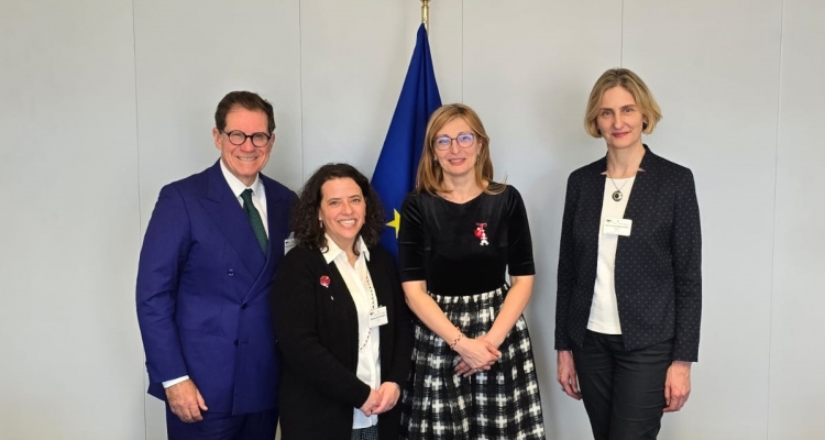 EU-LIFE meeting with Ekaterina Zaharieva, Commissioner for Startups, Research and Innovation (2024-2029)