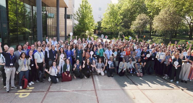 EU-LIFE Community Meeting 2026, group photo at the NKI's gardens