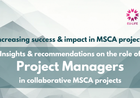 Insights and recommendations on the role of Project Managers in collaborative MSCA projects