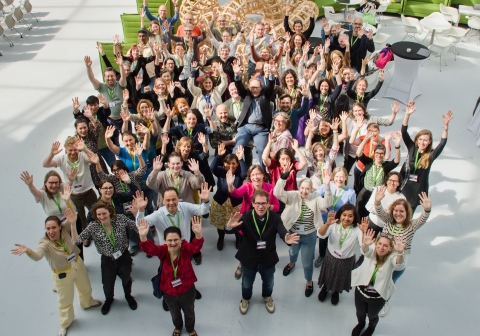 Group photo of the EU-LIFE Community Meeting 2025 in CEITEC, Brno, Czech Republic