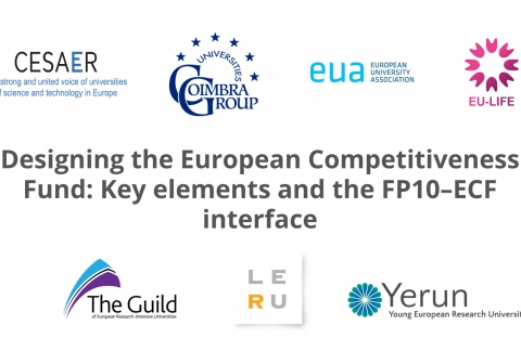 Designing the European Competitiveness Fund: Key elements and the FP10–ECF interface