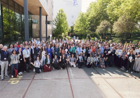 EU-LIFE Community Meeting 2026, group photo at the NKI's gardens